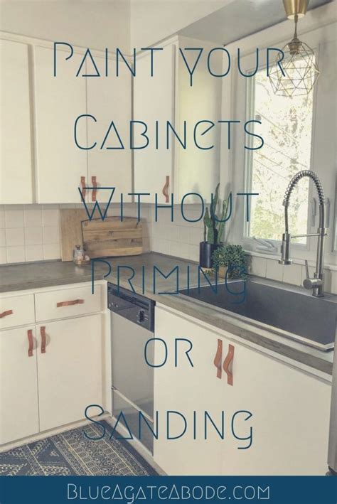 Kitchen Update: Paint Your Cabinets Without Sanding or Priming- Part 2 | Home decor kitchen ...