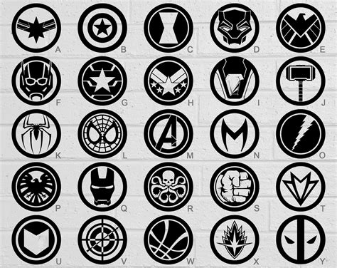 Marvel Avengers Vinyl Decals 26 To Choose From Stickers Etsy Canada