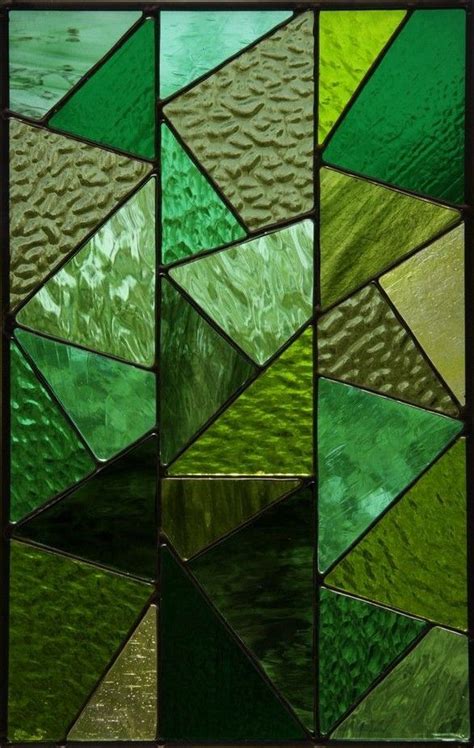Stained Green Stained Glass Quilt Modern Stained Glass Stained Glass Church Faux Stained