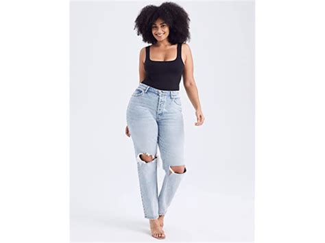 Abercrombie And Fitch Curve Love High Rise Dad Jeans
