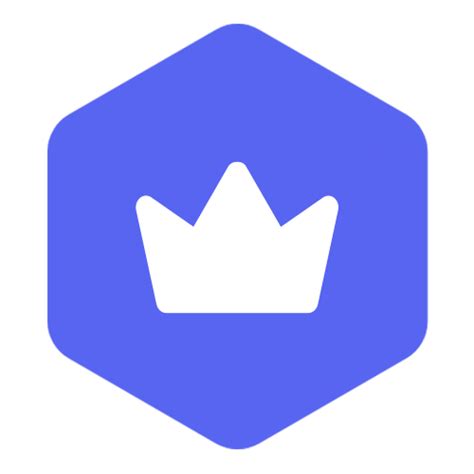 Blurple Crown Discord Emoji