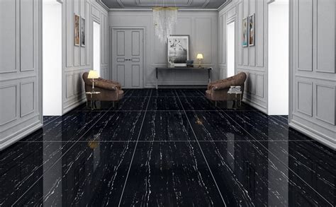 Black High Glossy Porcelain Tile 10 12 Mm At Rs 7square Meter In Morbi Id 20195388912