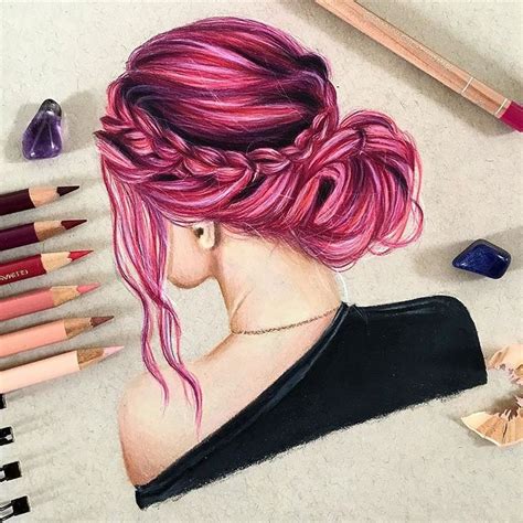 Girl Hair Drawing Ideas And References Beautiful Dawn Designs