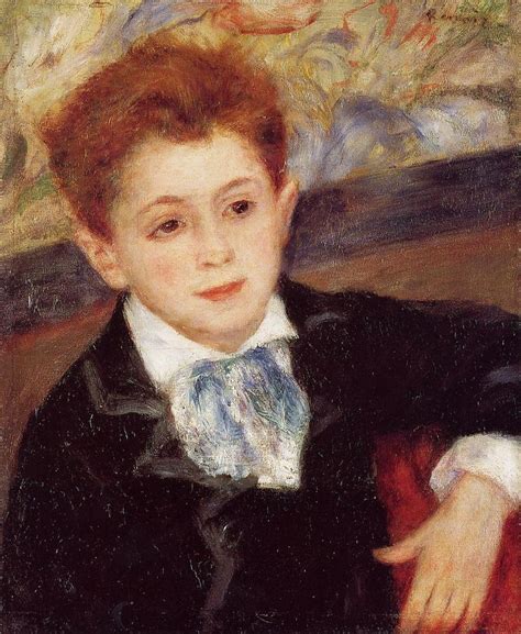 Paul Meunier 1877 Pierre Auguste Renoir Oil Painting Renoir