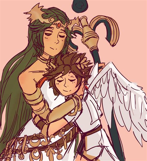 Pit And Palutena By Quextamon On Deviantart
