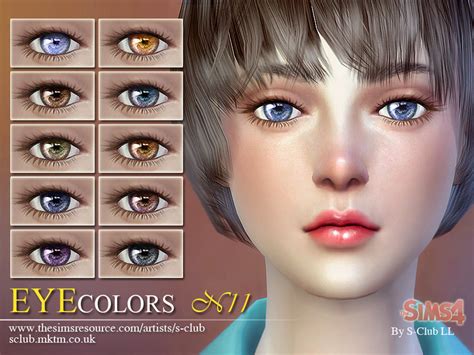 S Club Ll Ts4 Eyecolors 11