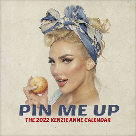 Pin Me Up The 2022 Kenzie Anne Calendar Fangear Vip