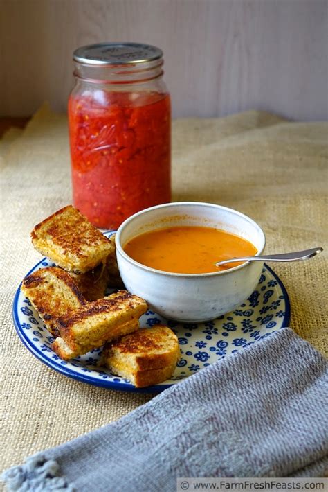 Farm Fresh Feasts Creamy Tomato Soup With Home Canned Tomatoes