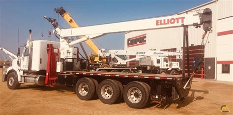 Elliot 1870f Boom Truck Crane On Freightliner 122sd For Sale Elliott
