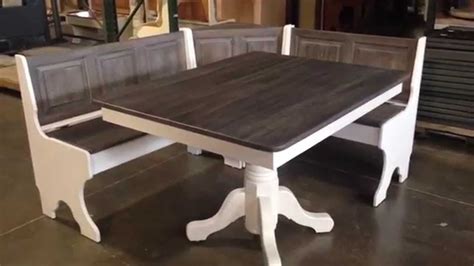 The south haven amish kitchen table set can be 2 toned for a maple and white breakfast nook and that warm homey. breakfast nook table - Google Search | Breakfast nook set ...