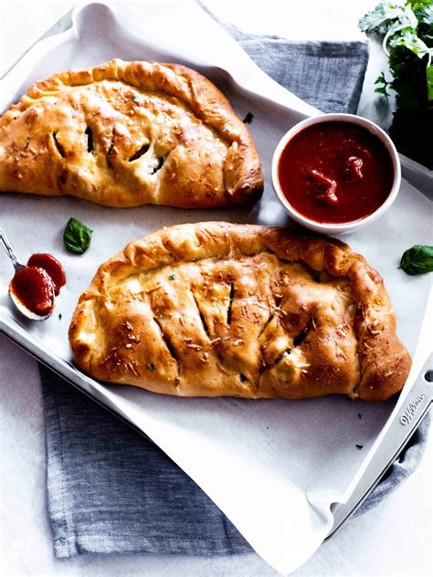 Calzones With Pepperoni Mushrooms And Italian Sausage Whisked Away