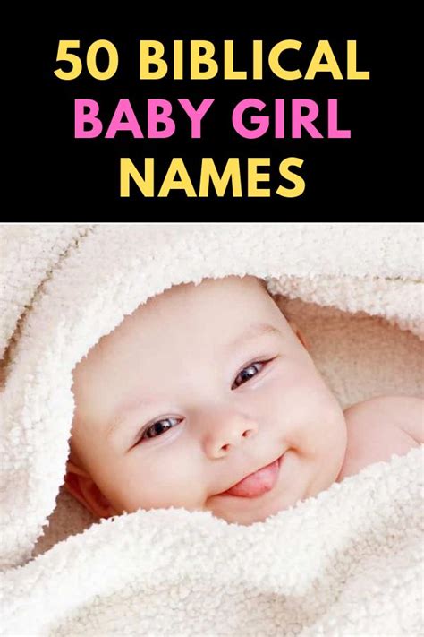 Biblical Baby Girl Names And Their Meanings Baby Girl Names Biblical Girl Names Girl Names