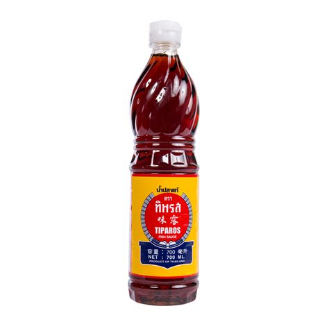 Fish sauce is a condiment made from fish coated in salt and fermented from weeks to up to two years. Tiparos Fish Sauce 700ml - Green Mart SG