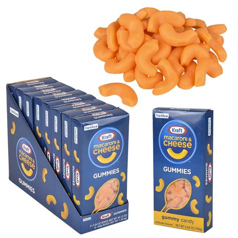 Frankford Kraft Gummy Mac And Cheese 8ct The Stuff Shop