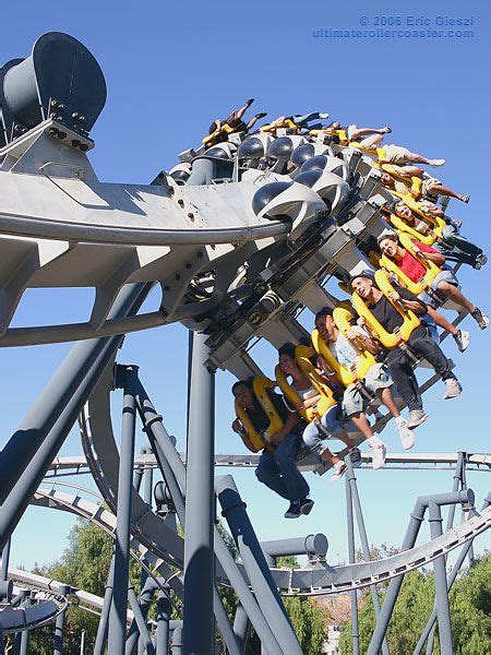 Batman The Ride Six Flags Magic Mountain Roller Coasters Roller