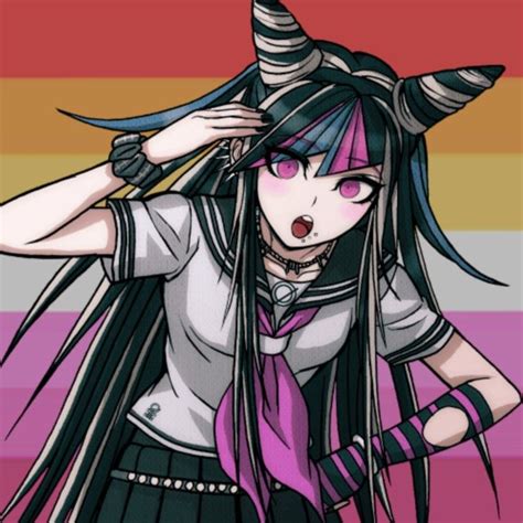 Lesbian Danganronpa Pride Icon Pfp Ibuki Mioda Anime Drawing