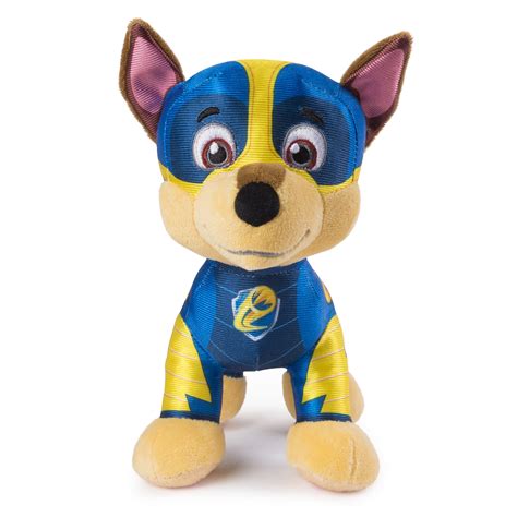 Paw Patrol 8 Mighty Pups Chase Plush For Ages 3 And Up Wal Mart