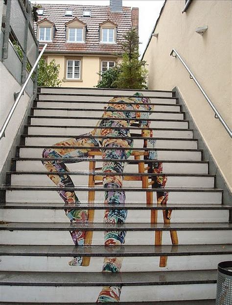 35 Unique And Creative Staircase Art That Can Put You In An Aesthetic