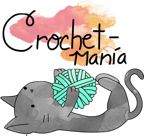 Logo 【crochet Manía】 Crochet Logo Clipart Full Size Clipart