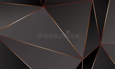 Black And Grey Premium Background With Luxury Polygonal Pattern And