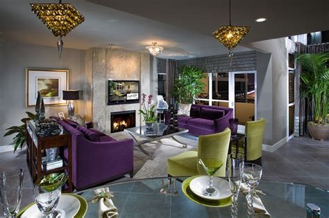 Recreate the golden age of hollywood with plenty of velvet. Contemporary Hollywood Glamour - Contemporary - Living ...