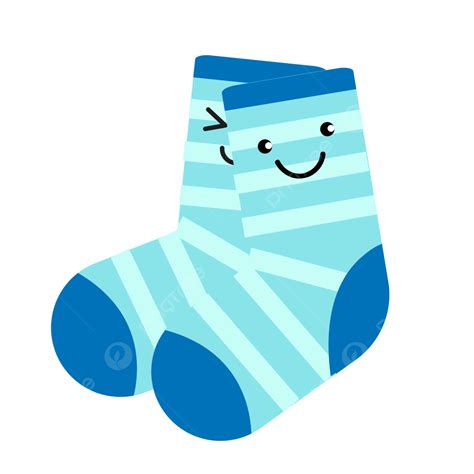 藍色條紋卡通寶寶襪子 嬰兒用品 母嬰 兒童素材圖案，psd和png圖片免費下載