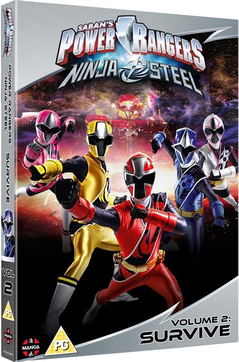 Power Rangers Ninja Steel Volume Survive Dvd Free Shipping