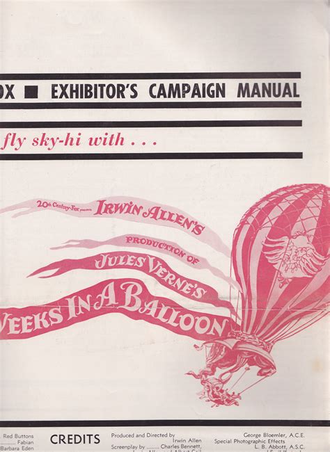 Five Weeks In A Balloon Press Book