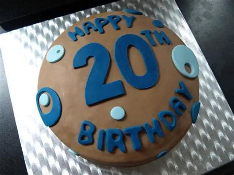 20th Birthday Cakes For Guys Thesmartcookiecook