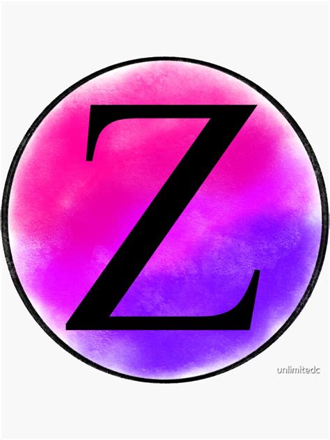 Zeta Greek Letter Sticker Sticker For Sale By Unlimitedc Redbubble