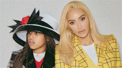 Kim Kardashian And North West Served Mother Daughter Costume Goals As Cher And Dionne From