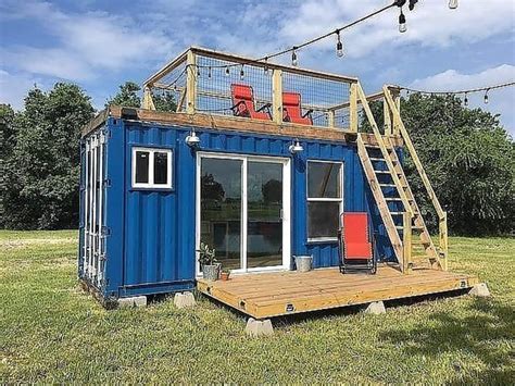 20 Rustic Retreat Shipping Container Tiny House For Sale In Houston