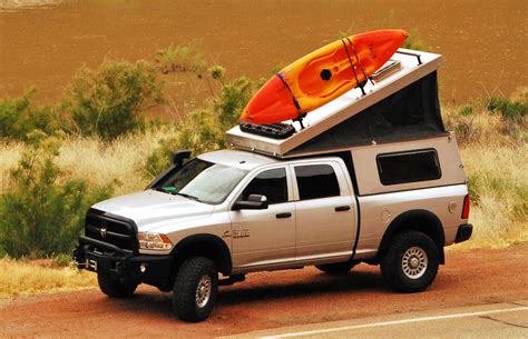 New Australia Standard Slide On Truck Camper With Rooftop Tent For Sale