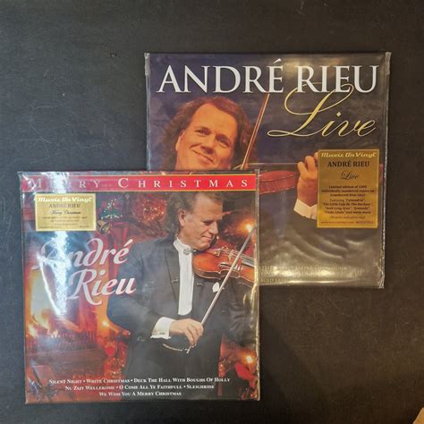 André Rieu Live And Merry Christmas Both Limited Edition Of 1000 Numbered Copies Diverse