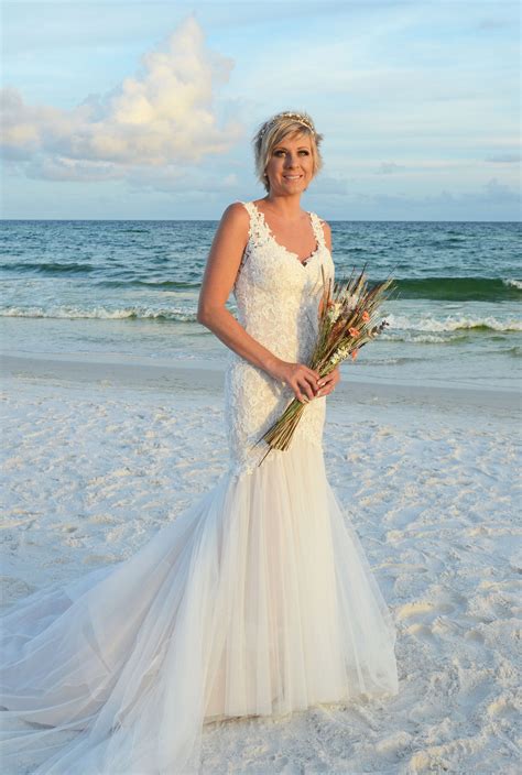 Florida wedding services for any taste or budget. Okaloosa Island, Florida destination beach wedding | Beach bride, Sunset beach weddings ...