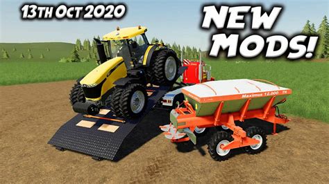 New Mods Farming Simulator 19 Ps4 Fs19 Review 13th Oct 2020 Youtube