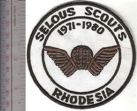 Rhodesia Army Rhodesian Defence Force Rdf Selous Scouts Cdo Pamwe Chete