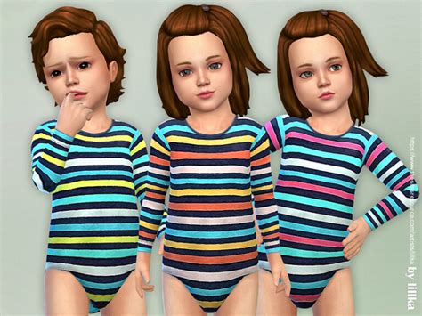 The Sims Resource Toddler Onesie 10 By Lillka Sims 4 Downloads