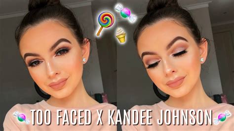 Too Faced I Want Kandee Palette Tutorial Too Faced X Kandee Johnson