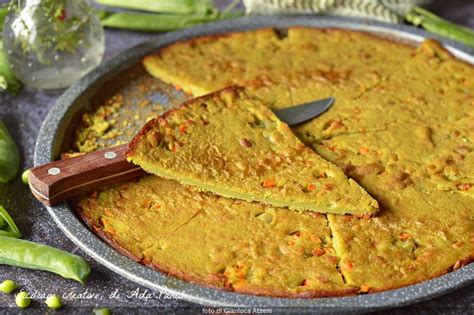 Farinata Di Piselli Ricetta Vegana Siciliani Creativi In Cucina