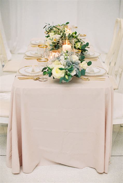 Blush Wedding Linen Elizabeth Anne Designs The Wedding Blog