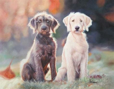 Acrylic Dog Painting At Explore Collection Of