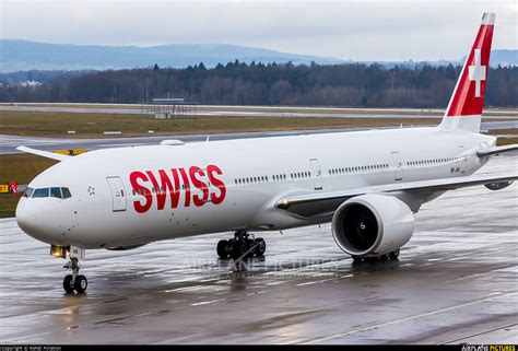 Hb Jna Swiss Boeing 777 300er At Zurich Photo Id 665007 Airplane