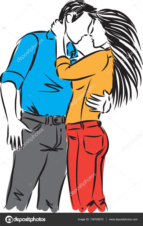 couple man and woman illustration stock vector image by ©moniqcca 139108210