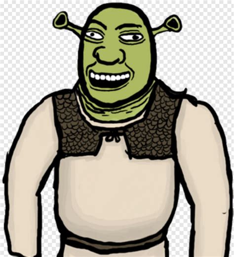 Mlg Shrek Donkey Shrek Shrek Face 621711 Free Icon Library