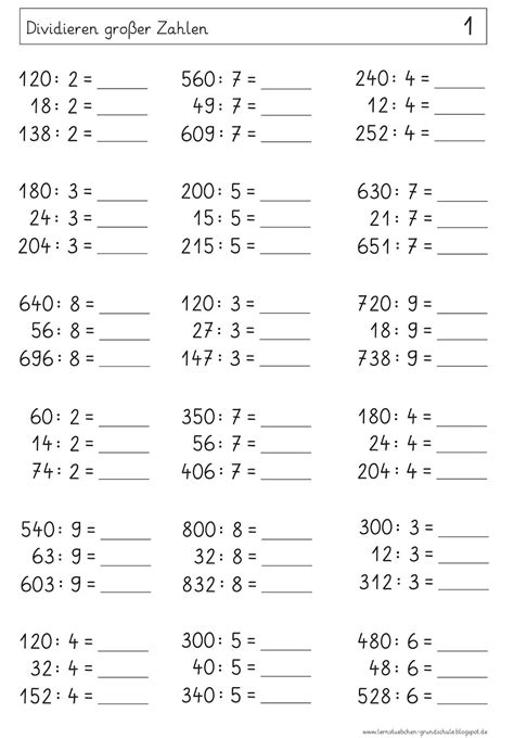 Klasse und matheaufgaben zum schriftlichen dividieren. Dividieren 2 Klasse Arbeitsblätter - Worksheets