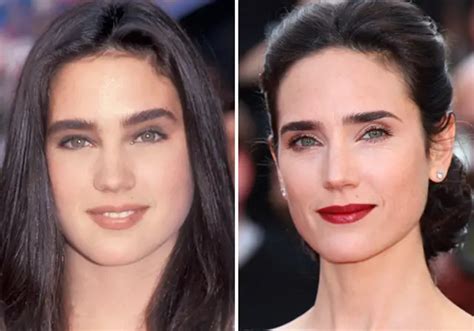 Jennifer Connelly Nose Job Plastic Surgery Before And After Celebie