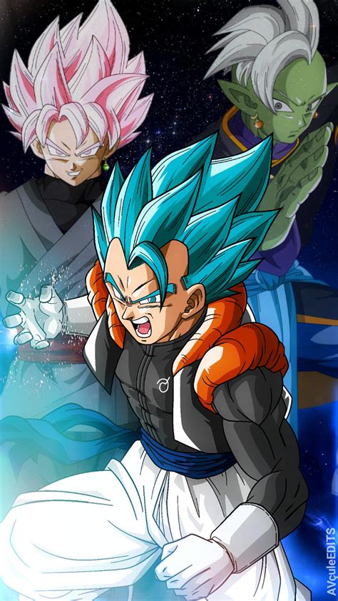 Gogeta Ssjb And Black Goku Ssjr Zamasu By Abhinavthecule On Deviantart