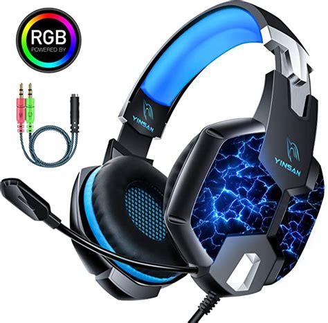 Gaming Headset For Xbox One Lookka Noise Cancelling Led Light Over Ear