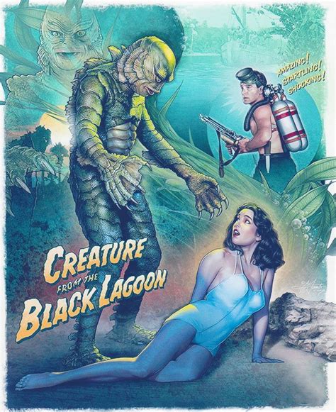 Creature From The Black Lagoon Classic Monster Movies Classic Horror